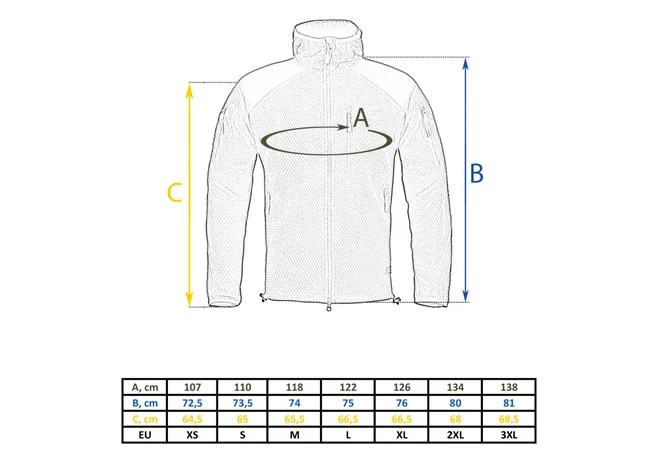 Кофта Helikon-Tex Alpha Hoodie Grid Fleece Shadow Grey Фото 4